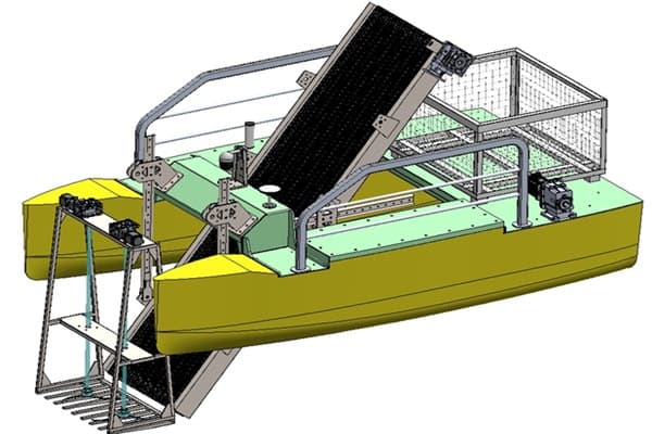 Image of Semi-Automated Weed Harvester