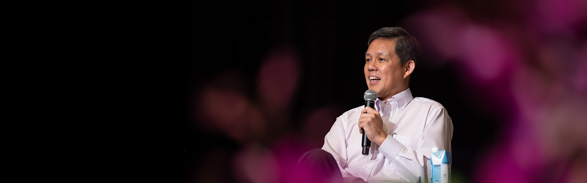 Minister Chan Chun Sing at the launch of Centre for Organisational Resilience and Inclusion