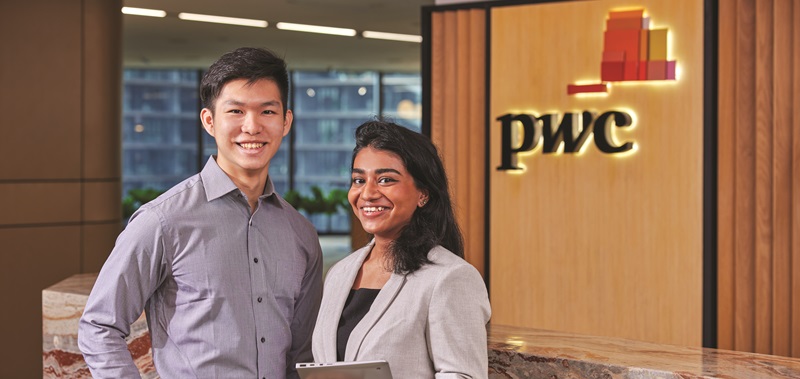 Students from Diploma in Accountancy (ACC) at pwc