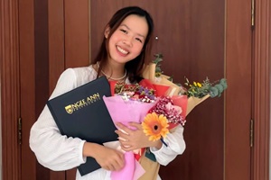 BA's Accountancy's graduate, Fung Shi Jie