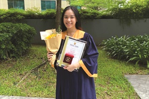 HLFM graduate, Rikchel Lim